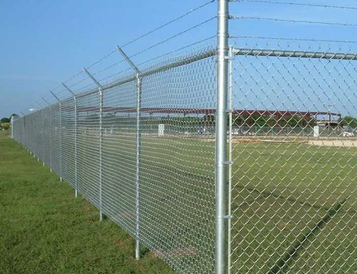 Galvanized Chain Link Fence