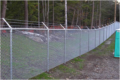 Galvanized Chain Link Fence Type