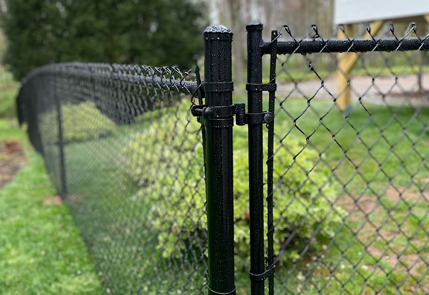 PVC Chain Link Fence Application