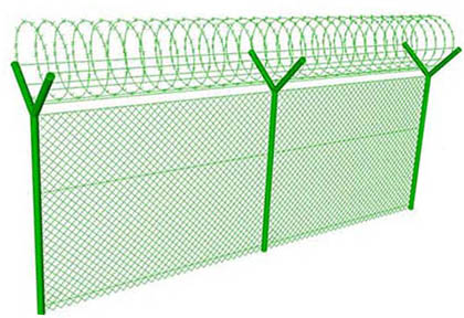 PVC Chain Link Fence Type