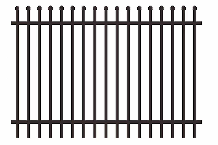 Industrial Spear Top Fence