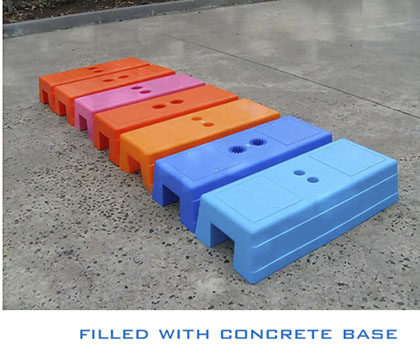 Concrete-Filled Base
