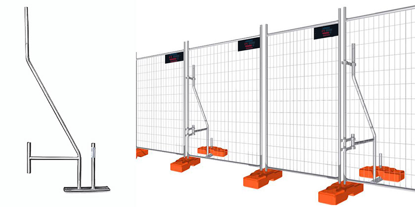 Temporary Fence Bracket / Support